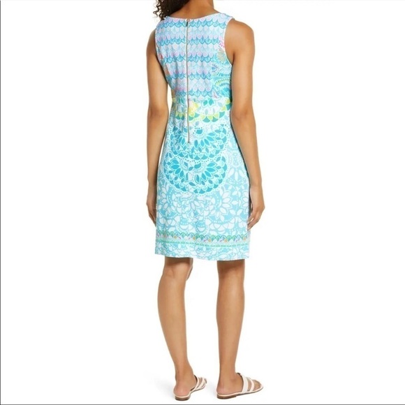 Lilly Pulitzer Sigrid Shift Dress Multi Caribbean Citrus Engineered Size 0 NWT - Picture 4 of 12